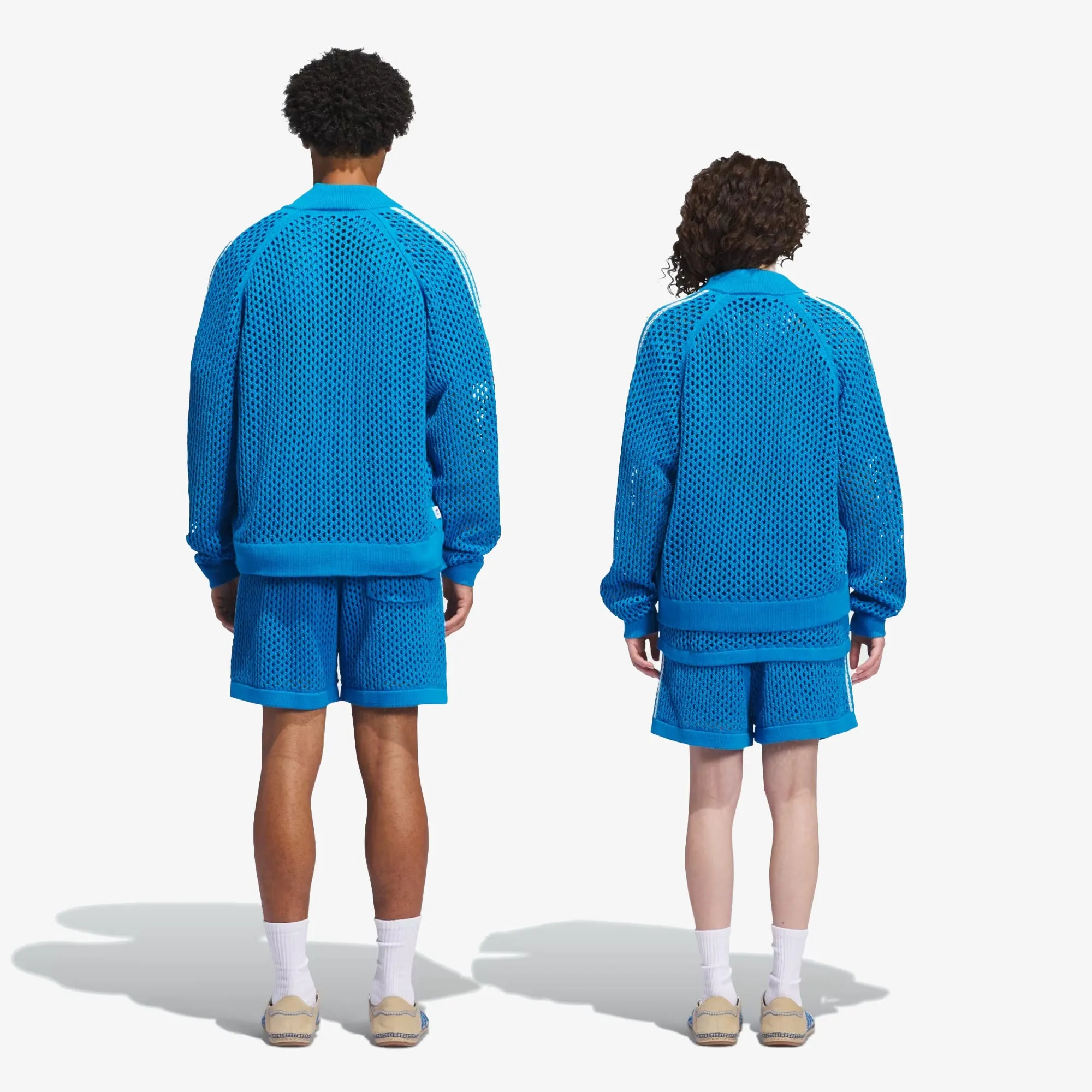 ADIDAS ORIGINALS | CLOT CROCHET TRACK TOP BY EDISON CHEN { BRIGHT BLUE