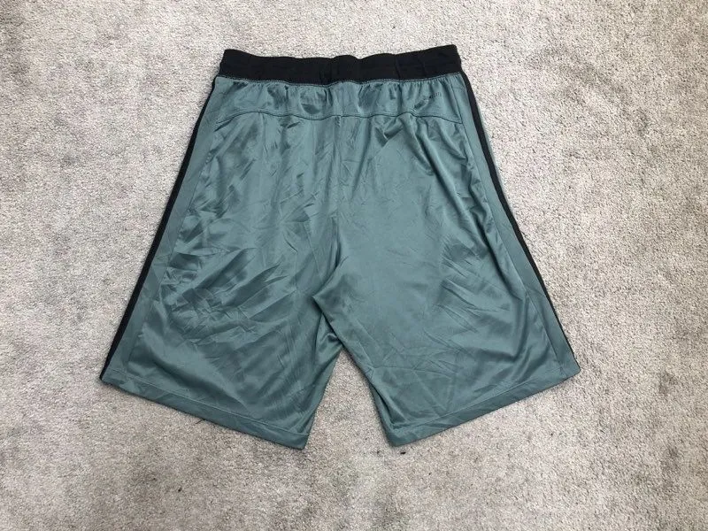 Adidas Shorts Mens Medium Green Athletic Shorts Running Jogging Lightweight