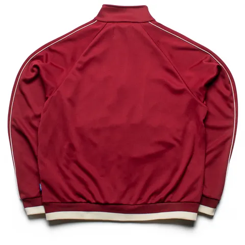 Awake NY Star 'A' Embroidered Track Jacket - Merlot