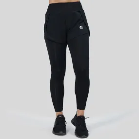 Compression Legging Shorts (Black)