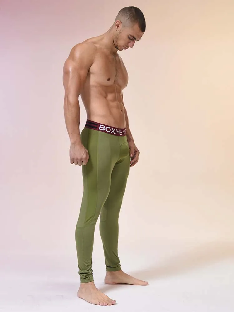 Compression Leggings - Military Green