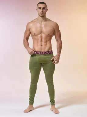 Compression Leggings - Military Green