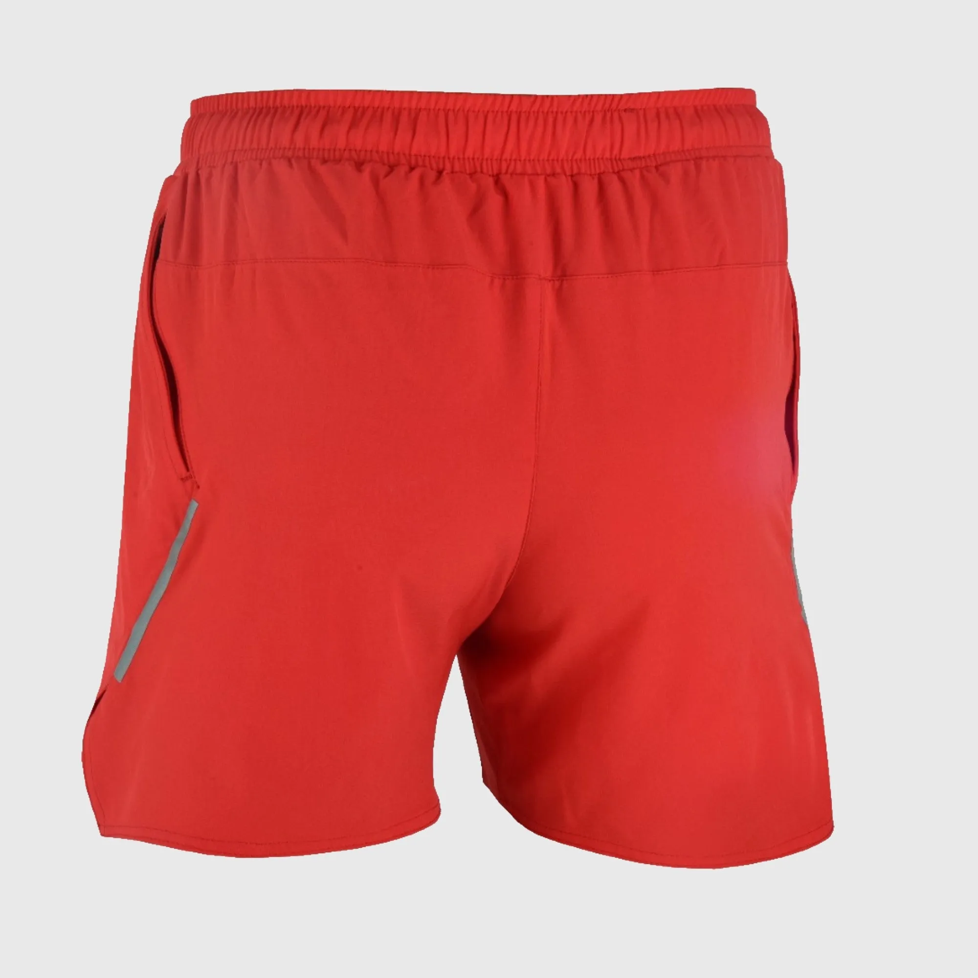 Fdx Men's & Boy's 5" Pro Red Running Shorts