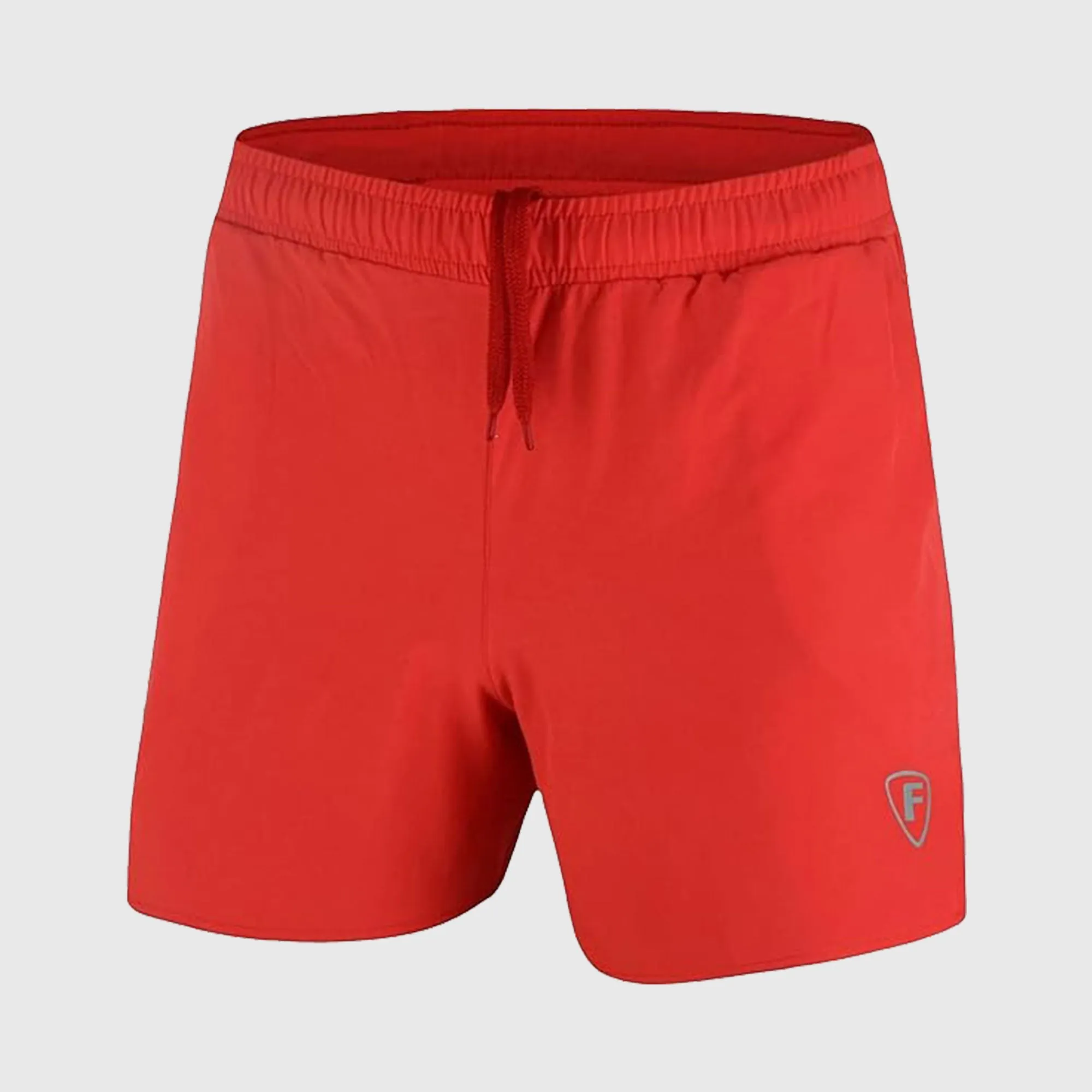 Fdx Men's & Boy's 5" Pro Red Running Shorts