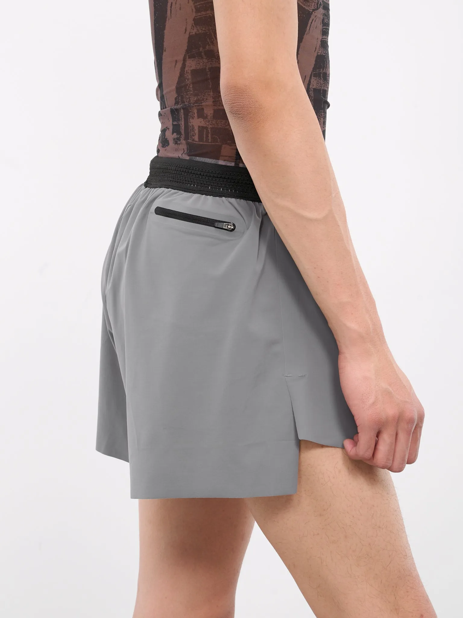 Logo Running Shorts (RBMW095FA67-GREY)