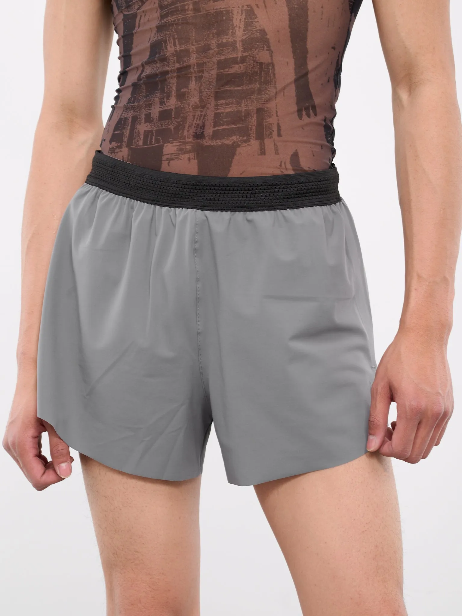 Logo Running Shorts (RBMW095FA67-GREY)