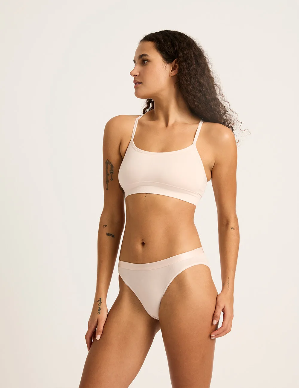 LYOLYTE Racerback Bra - Powder Pink