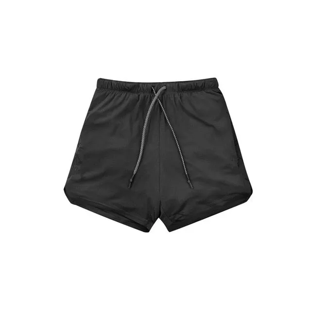 Men's Running Shorts - Sweat Wicking Workout Mesh Shorts