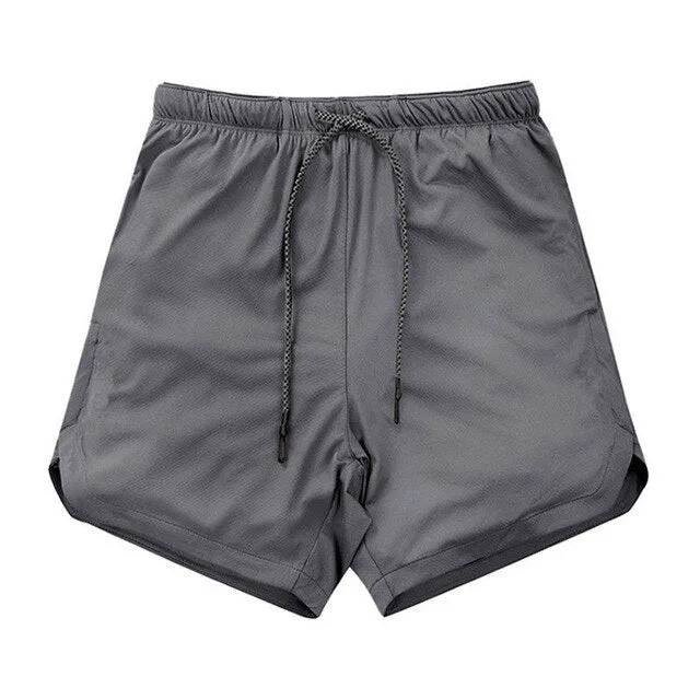 Men's Running Shorts - Sweat Wicking Workout Mesh Shorts