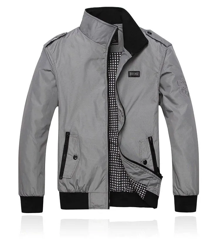 Men's Spring/Autumn Slim Fit Bomber | Men's Windbreaker