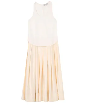 Natural Maddy Racerback Dress