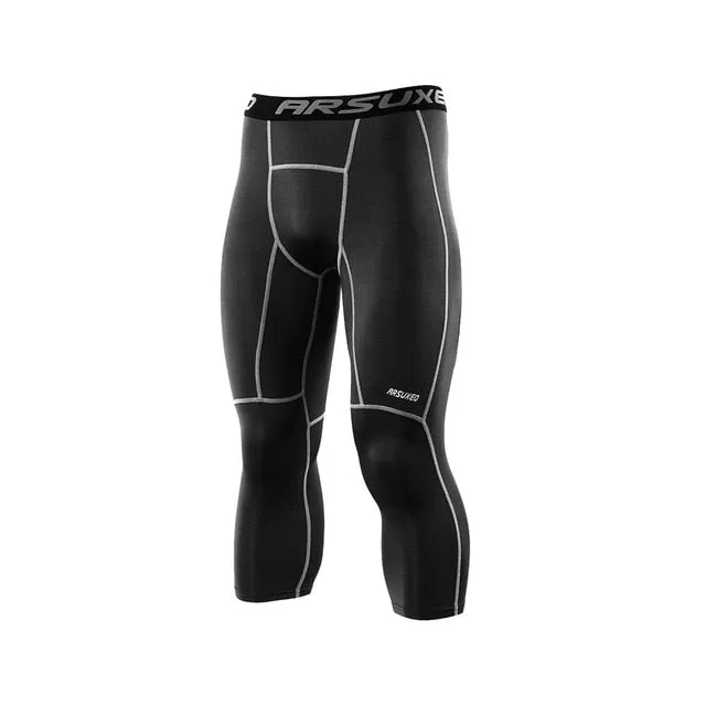 New Men's Running Tights Compression