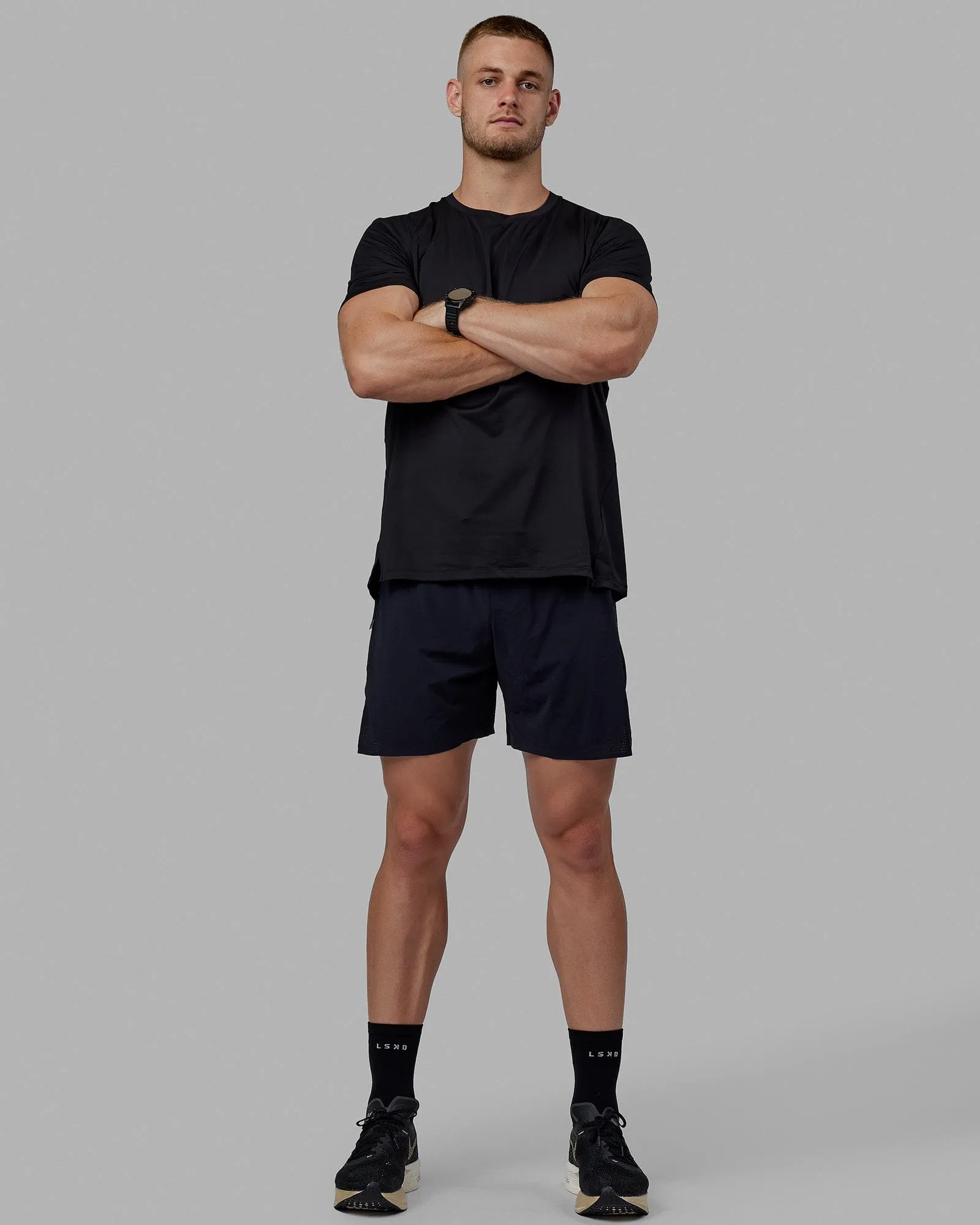 Pace Running Tee - Black