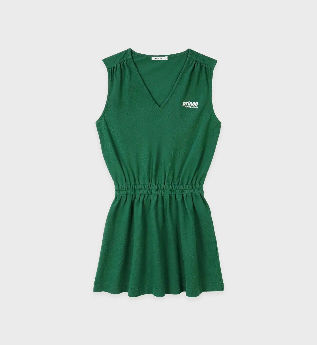 Prince Sporty Pique Dress - Pine