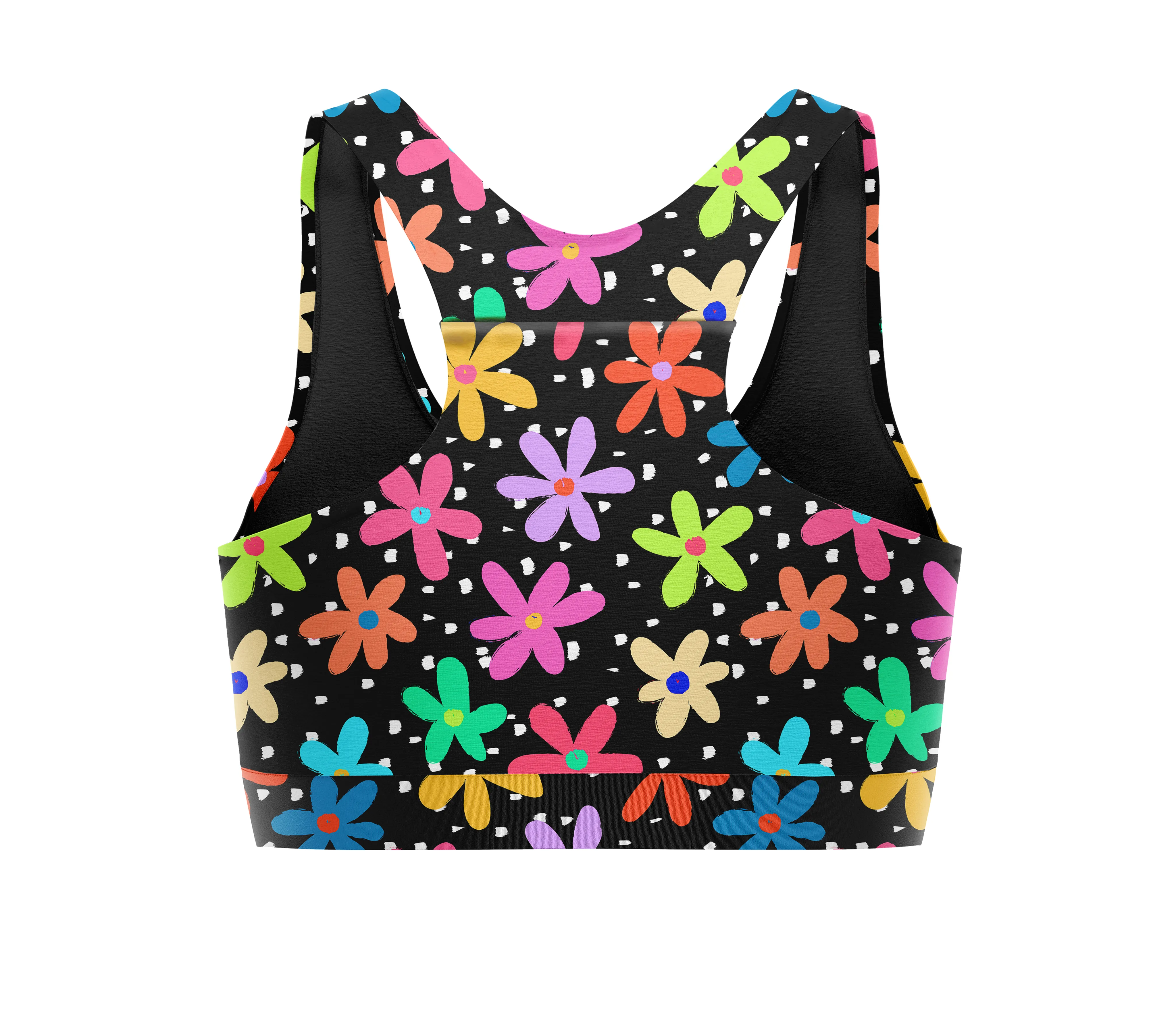 "Pretty petal'' luxe crop top