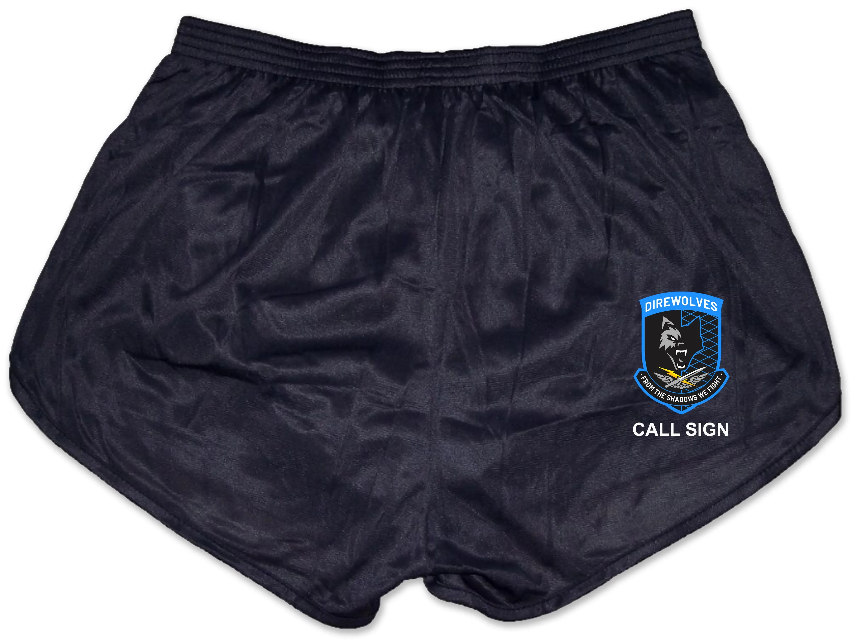 Ranger Panties. Comes in Color and Black on Black Design. These shorts are NOT approved for PT