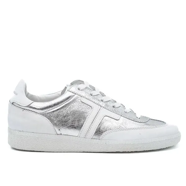 Solveig Silver | Leather Sneaker