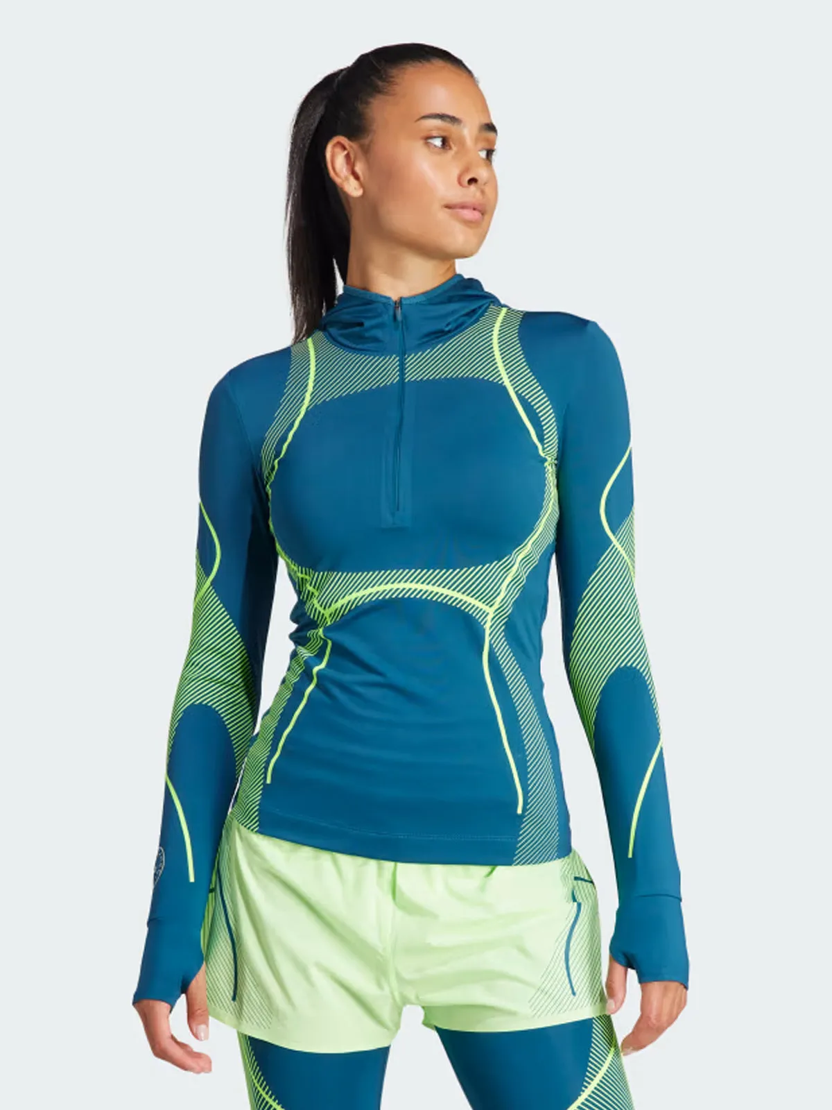 Spark Green TruePace Running Shorts