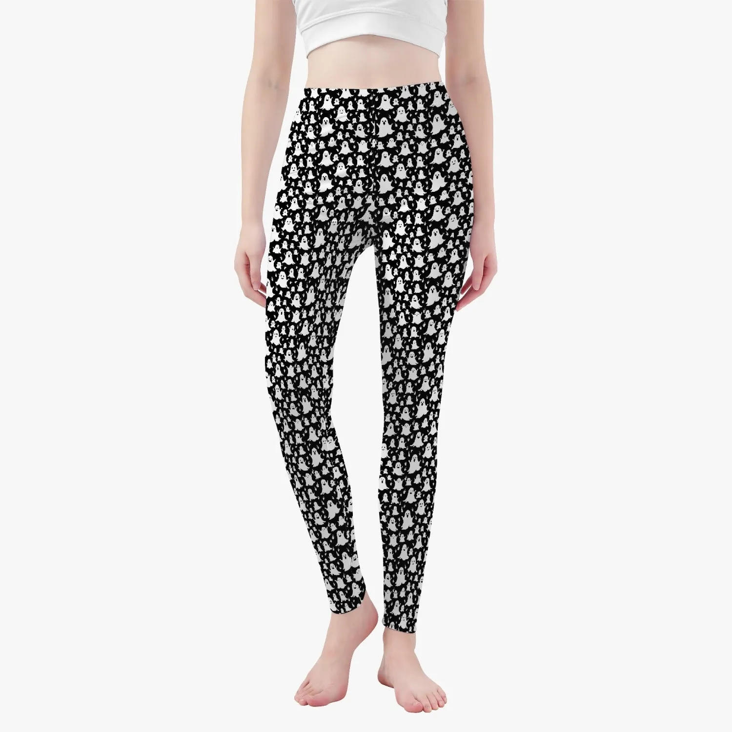 Spooky Ghost Women's Yoga Pants