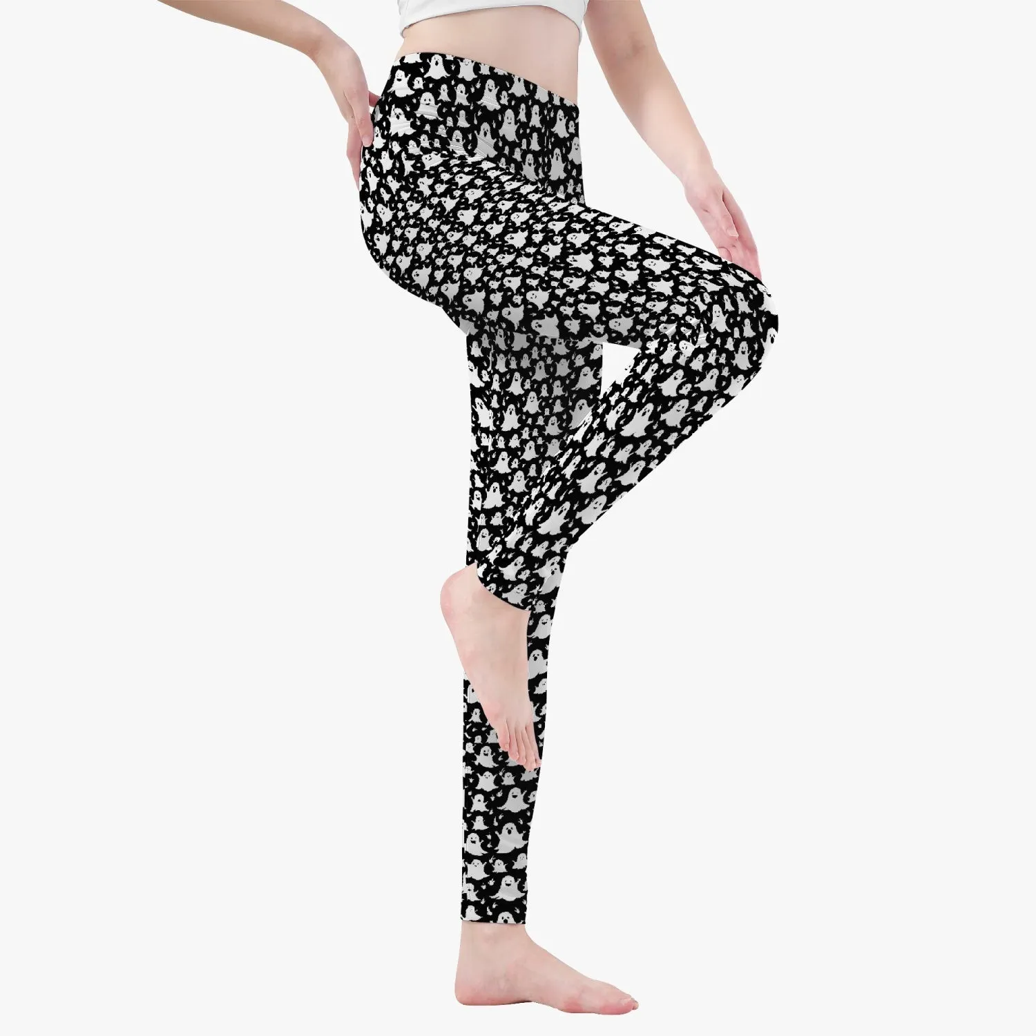 Spooky Ghost Women's Yoga Pants