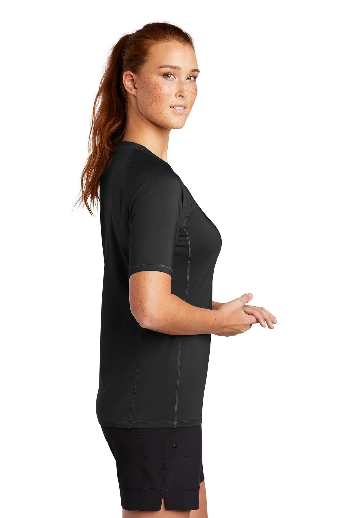 Sport-Tek ® Ladies Rashguard Tee. LST470