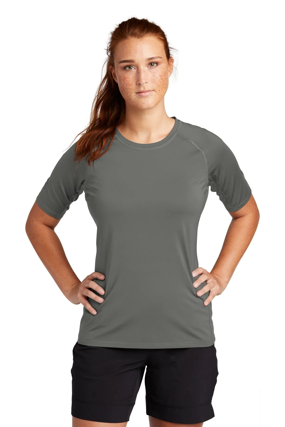 Sport-Tek ® Ladies Rashguard Tee. LST470