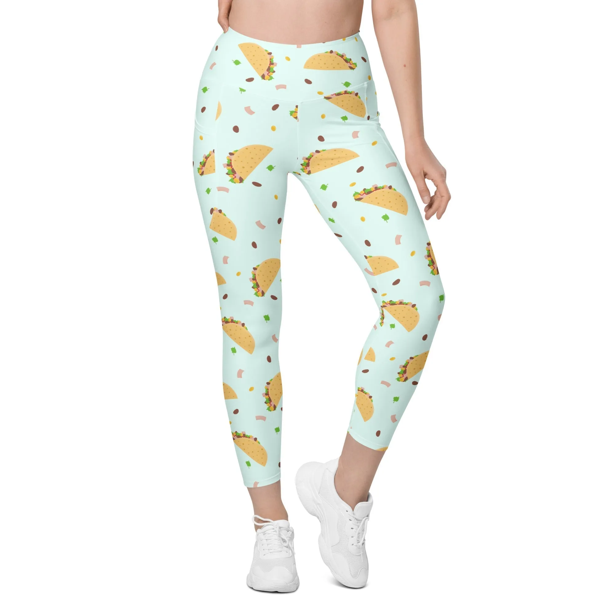 Tacos Leggings With Pockets