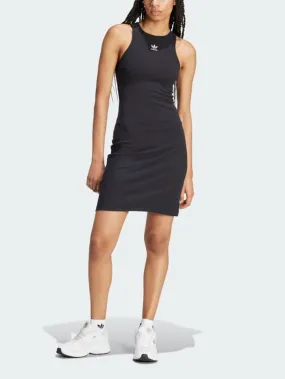 Trefoil Essential Rib Black Dress