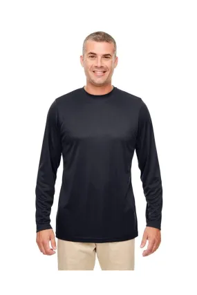 UltraClub 8622: Men's Cool & Dry Performance Long-Sleeve Top