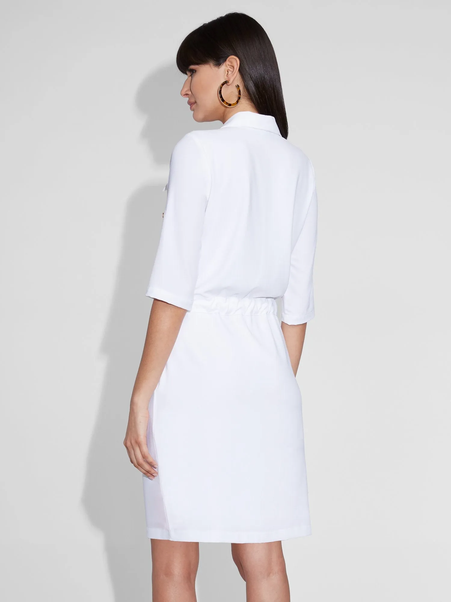 White Shirtdress