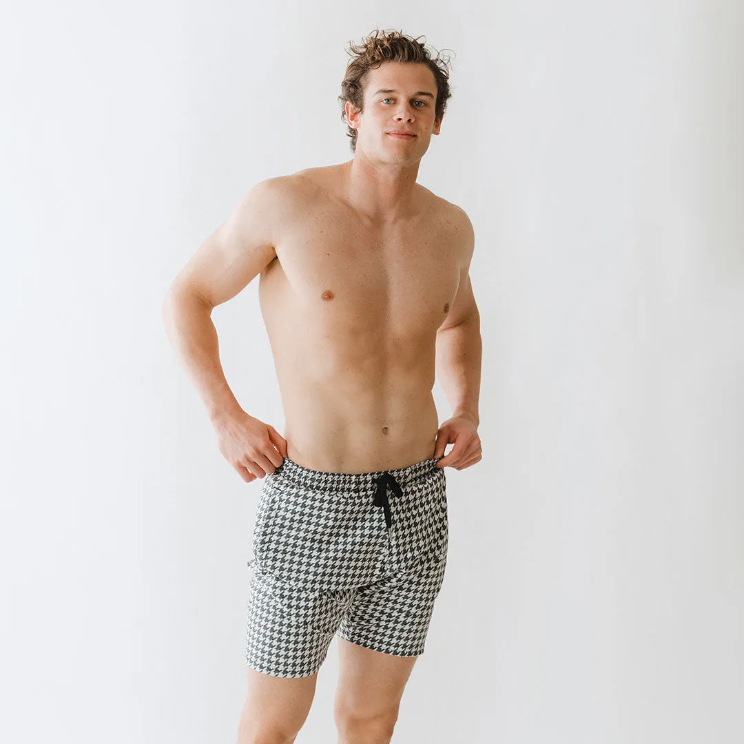 Wind and Sea Shorts, Houndstooth