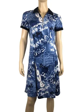 Women's Dress Denim Print XXLarge Size Quality Stretch Fabric Comfort Fit Made in Canada Yvonne Marie Boutiques