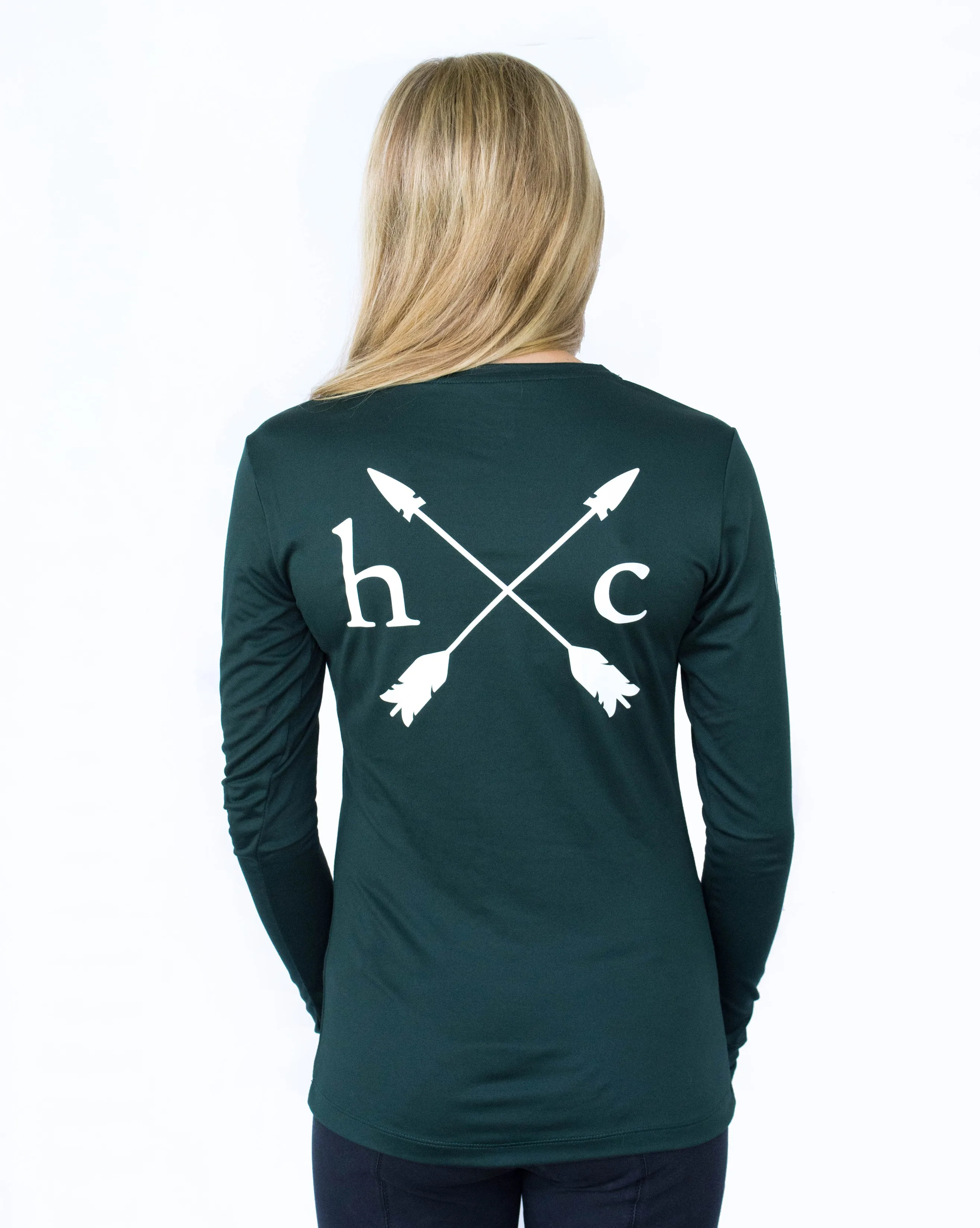 Women's Long Sleeve Essential Pocket Tee - Pine Grove