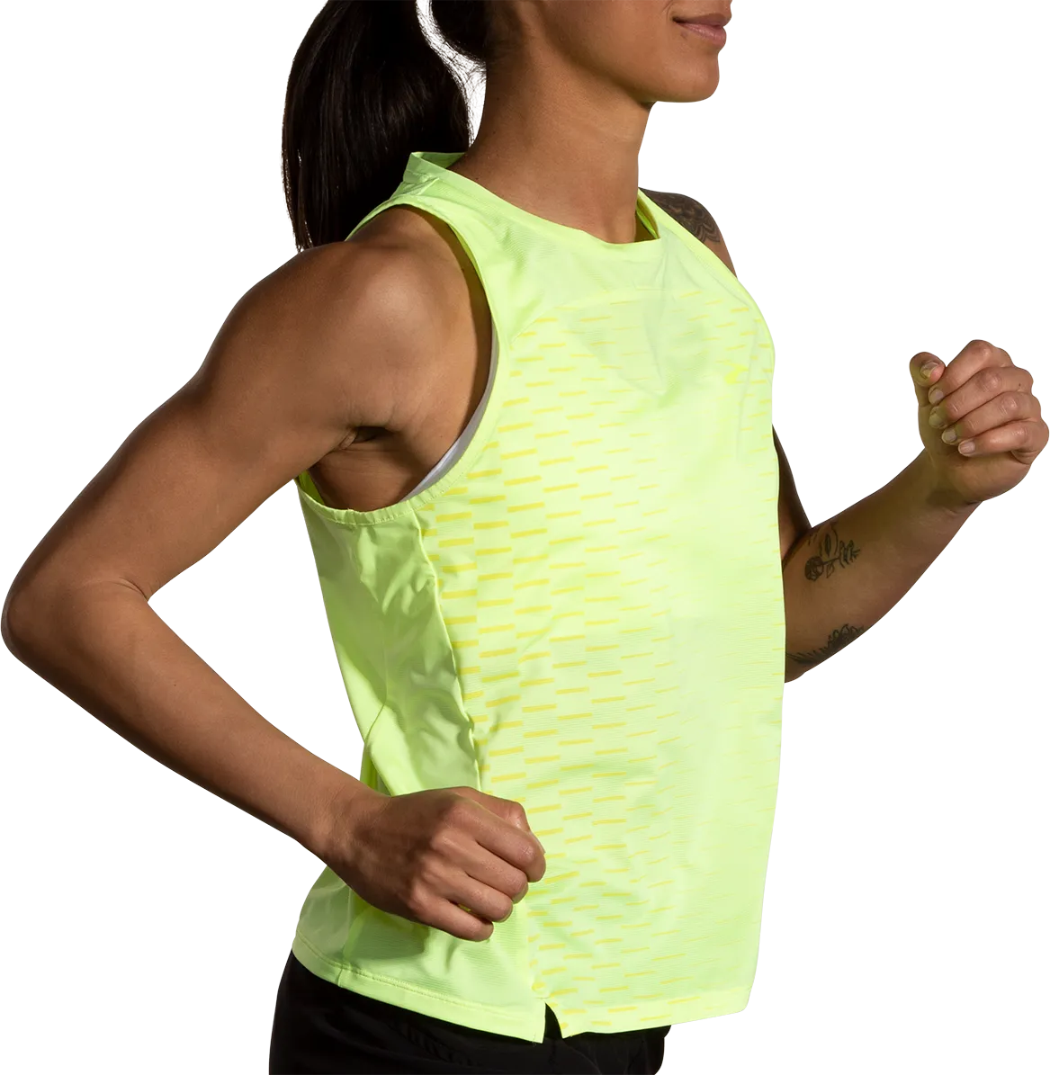 Women's Sprint Free Tank 2.0 (707 - Lt Lime/Interval Gradient)