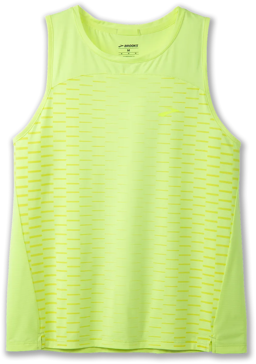 Women's Sprint Free Tank 2.0 (707 - Lt Lime/Interval Gradient)