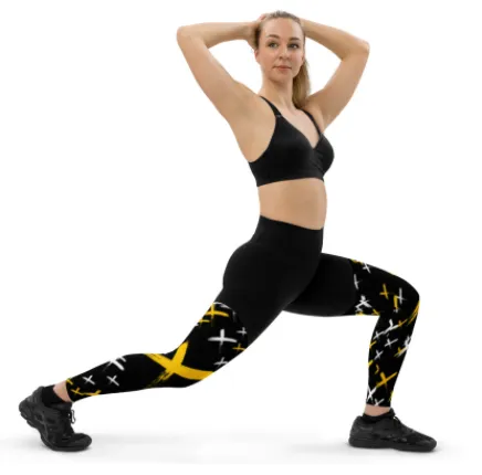 X Marks the Spot Compression Leggings