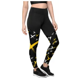 X Marks the Spot Compression Leggings