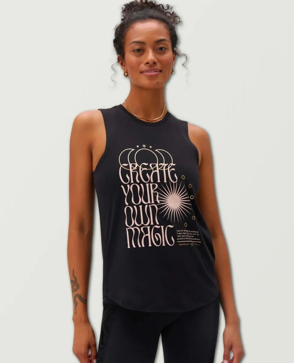 Your Own Magic Muscle Tank Black